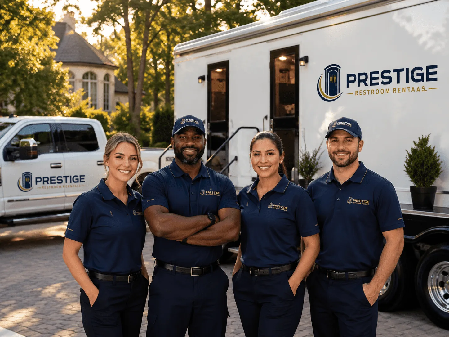 Trusted Luxury Portable Restrooms company in Calypso, NC
